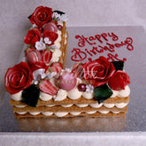 W7.b LETTER - Women Birthday Cakes - WILTON PATISSERIE